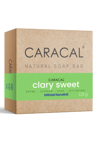 Caracal Clary Sweet Doğal Katı Sabun Defne Sabunu