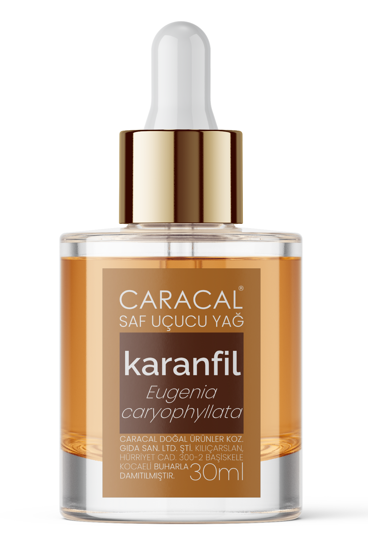 Caracal Karanfil Doğal Saf Uçucu Yağ Caracal Karanfil Tohumu Saf Doğal Uçucu Esansiyel Yağ Essential Oil 30ml Cam Damlalıklı