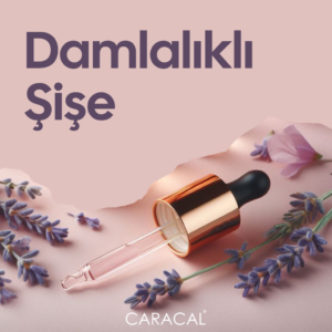 Caracal Lavanta Damlalıklı Cam Şişe Doğal Saf Uçucu Yağ