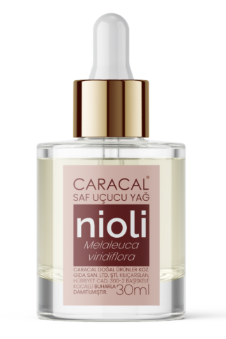 Caracal Nioli Niaouli Doğal Saf Uçucu Esansiyel Yağı Cam Damlalıklı