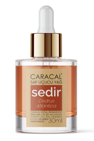 caracal sedir cedrus atlantica doğal saf uçucu yağ esansiyel yağı essential oil