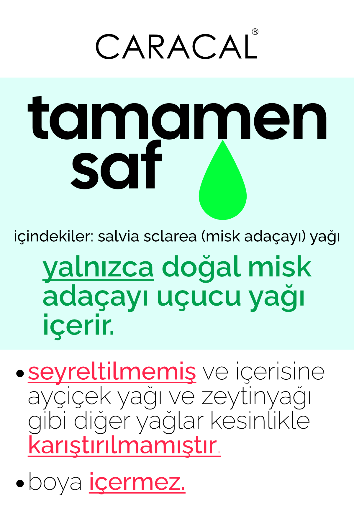 caracal misk adaçayı saf salvia sclarea doğal uçucu yağı caracal misk adaçayı salvia sclarea doğal saf adaçayı uçucu yağı %100 saf doğal