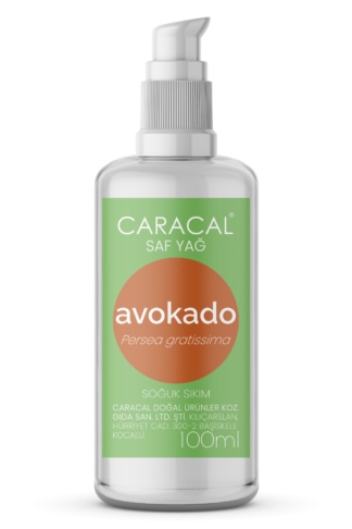 caracal soğuk sıkım avokado yağı avakado yağı saf ve doğal