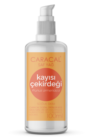 Caracal Kayısı Çekirdeği Yağı Soğuk Sıkım Saf ve Doğal